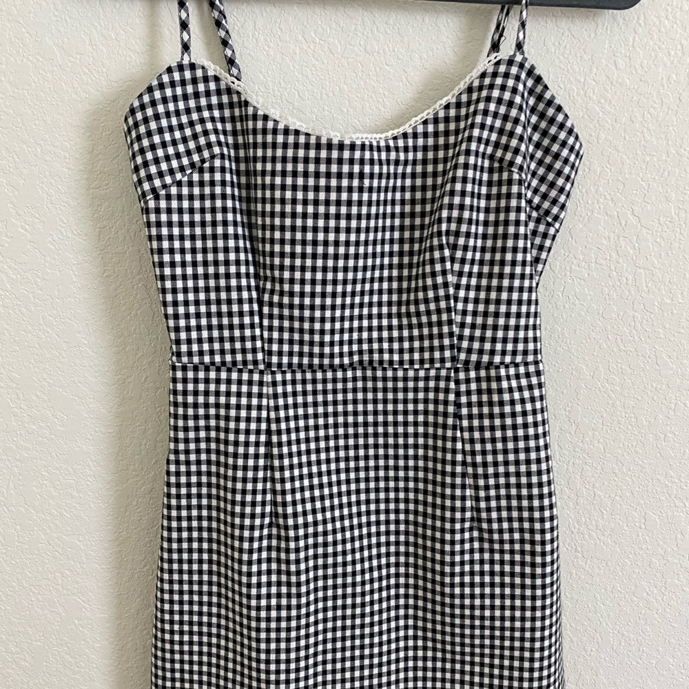 Urban outfitters black and white mini dress